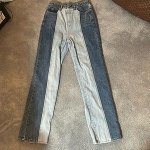Pacsun Colorblock Jeans